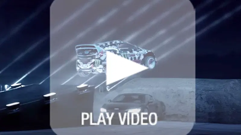 Ken Block sfida Lamborghini, Audi e BMW in una corsa al buio