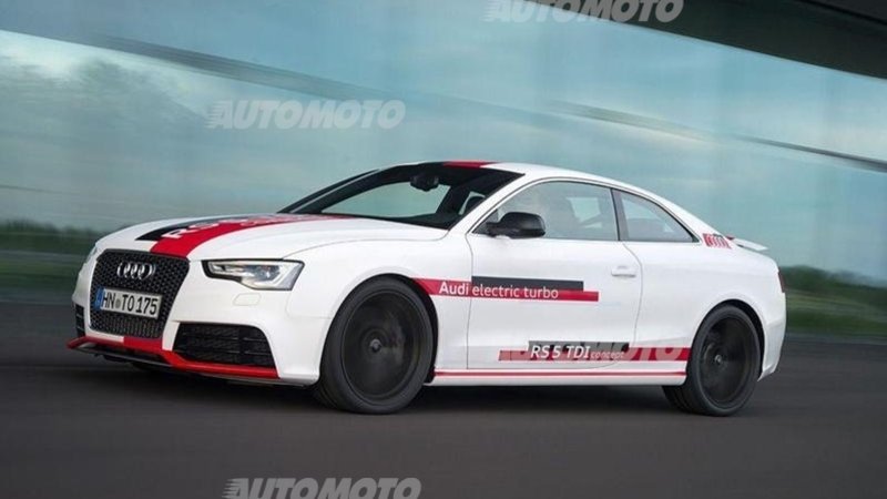Audi RS5 TDI concept: arriva il turbo elettrico