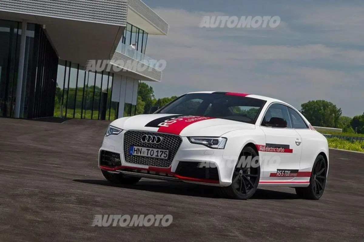 Audi RS5 TDI concept: arriva il turbo elettrico (5)