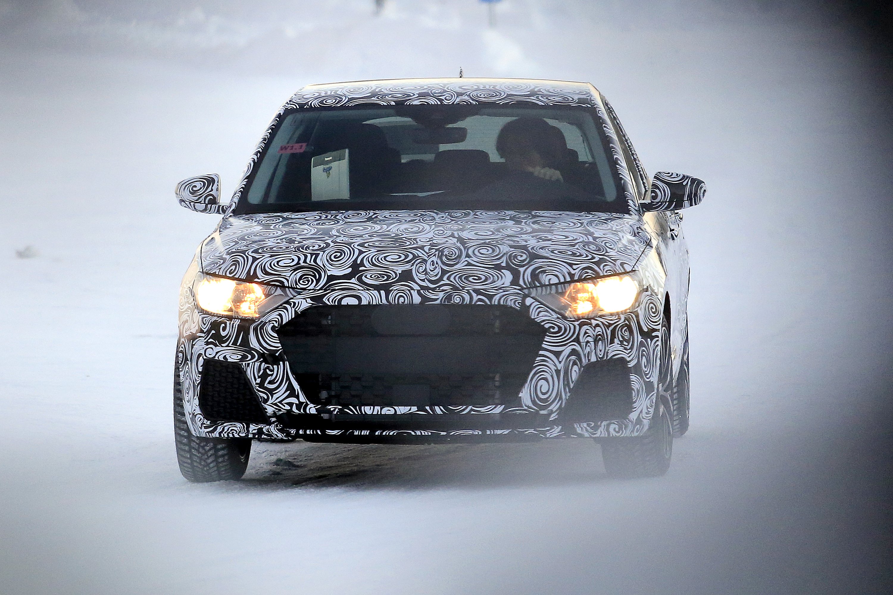 Nuova Audi A1: spiata tra le nevi! Arriver&agrave; nel 2018