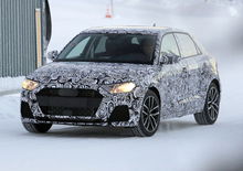 Nuova Audi A1: spiata tra le nevi! Arriverà nel 2018