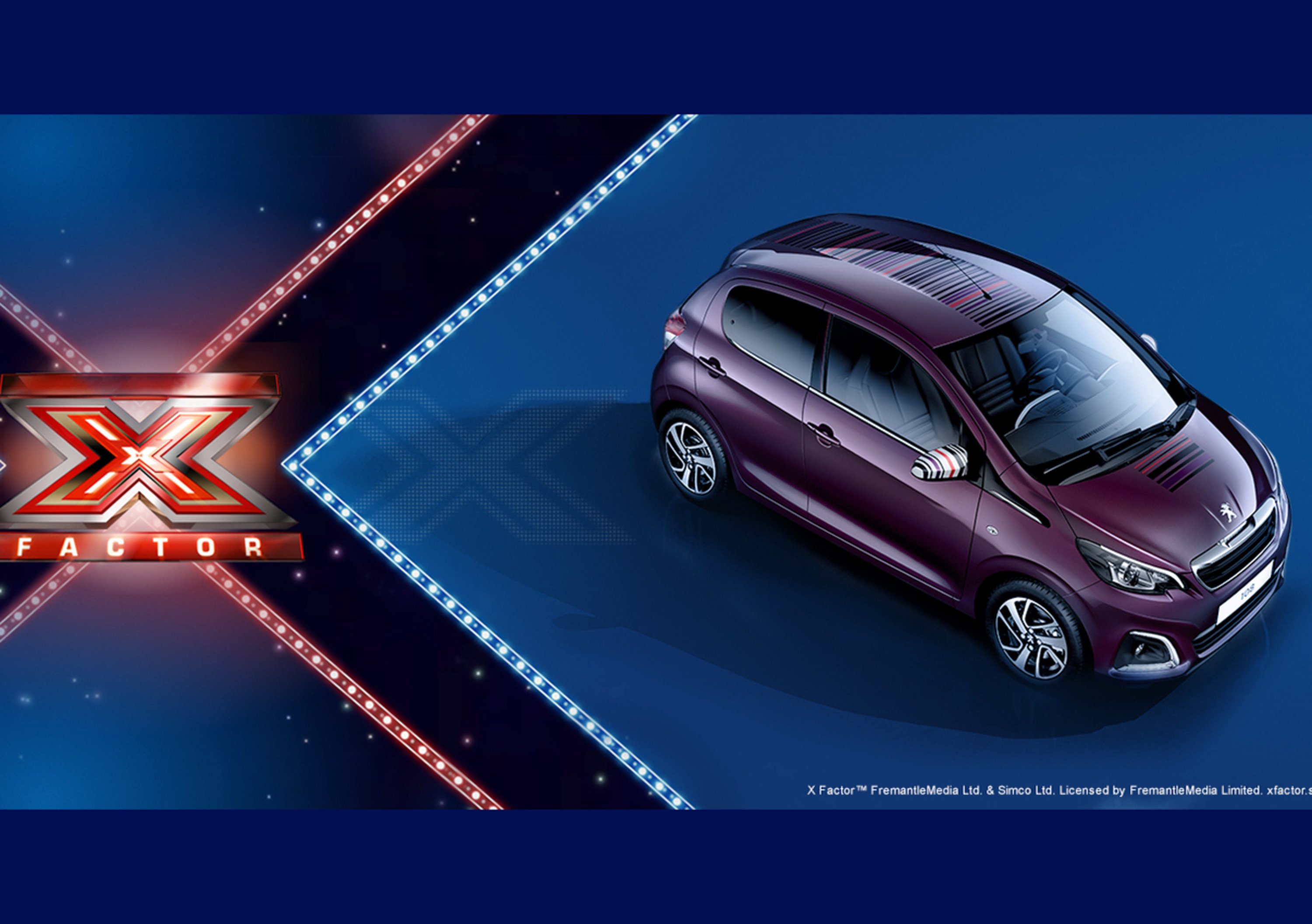 Peugeot 108: un concorso per assistere ad X Factor