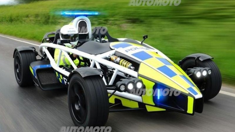 Arriva l&#039;Ariel Atom della Polizia per la sicurezza dei motociclisti