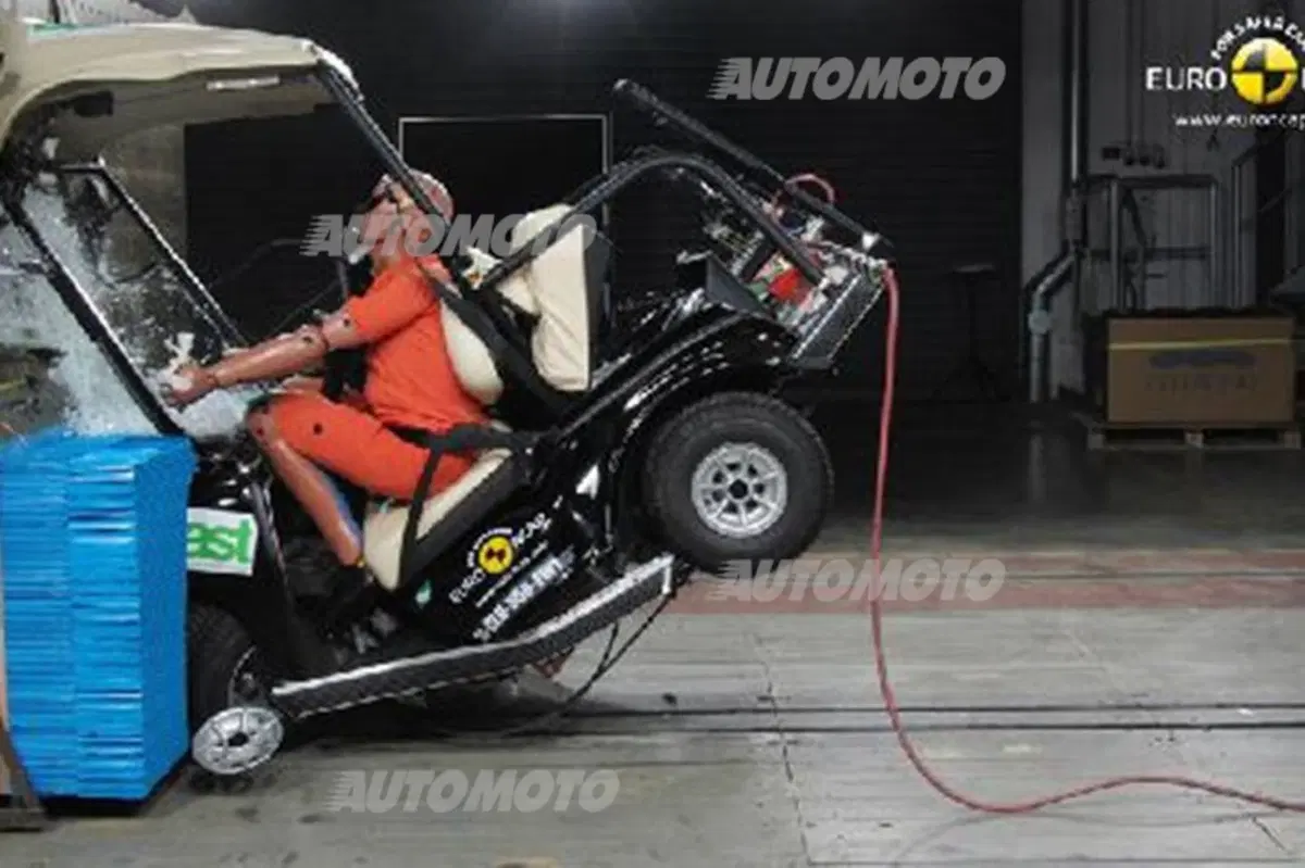 Microcar bocciate nei crash test Euro NCAP (2)