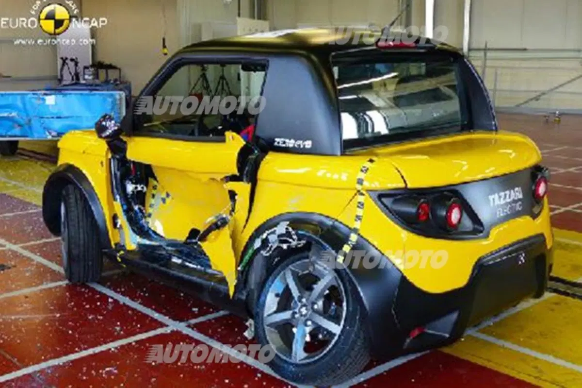 Microcar bocciate nei crash test Euro NCAP (3)