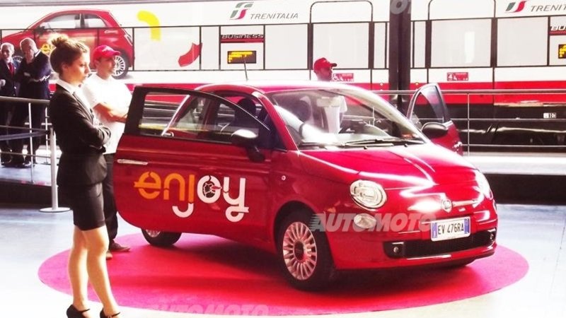 Enjoy: debutta a Roma car sharing targato Eni