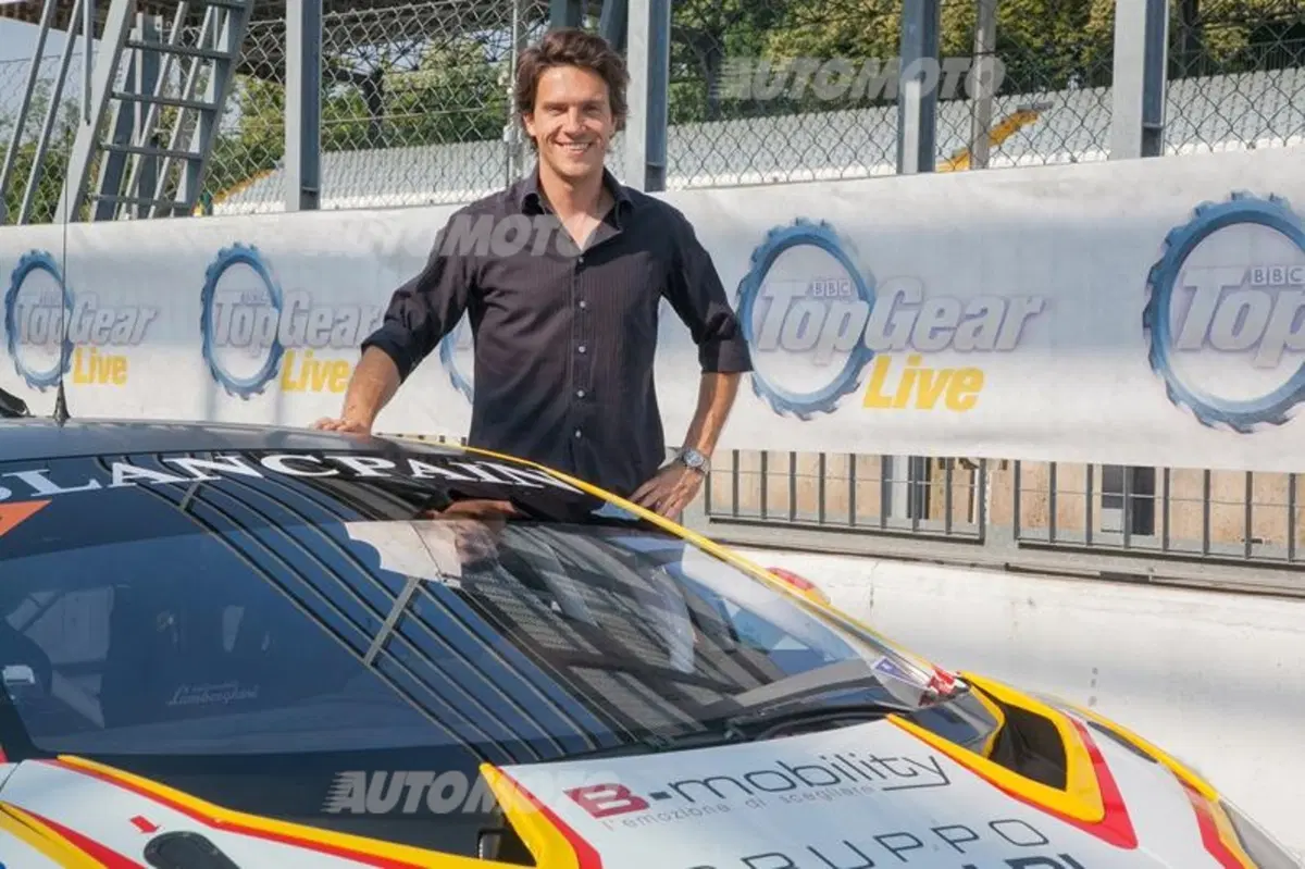 Pavlović: «Ho dato due dritte a Stig su come guidare la mia Lamborghini Gallardo da corsa»