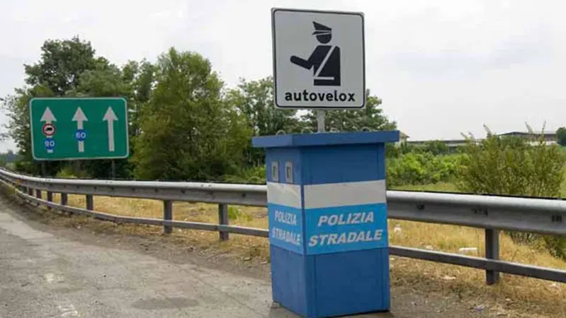 Roma: la mappa dei nuovi autovelox