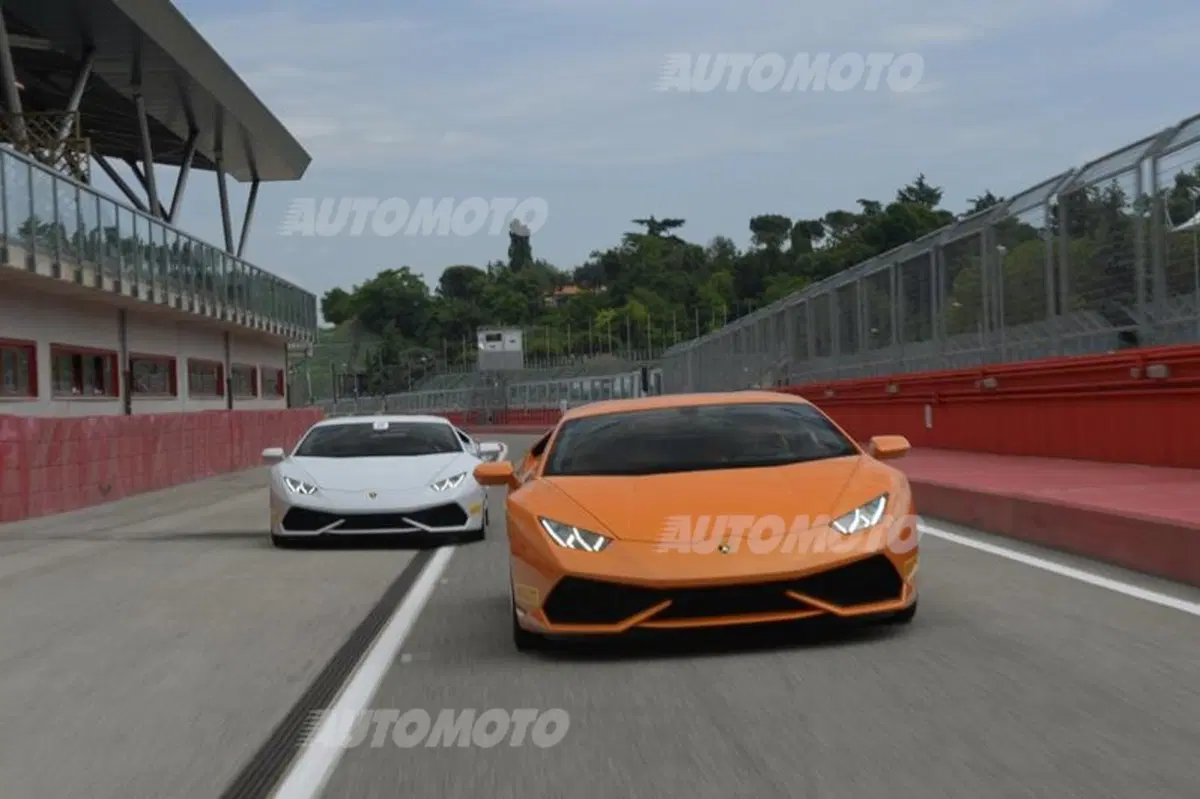 Accademia Lamborghini: a lezione di guida con Huracán e Aventador (8)