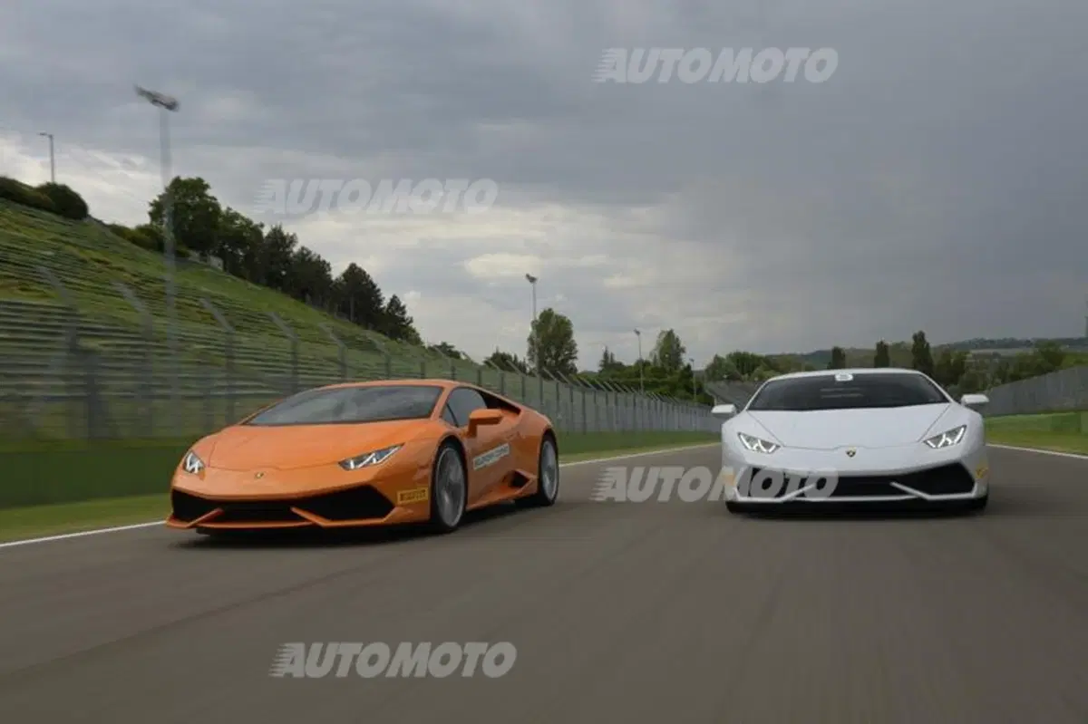 Accademia Lamborghini: a lezione di guida con Huracán e Aventador (11)