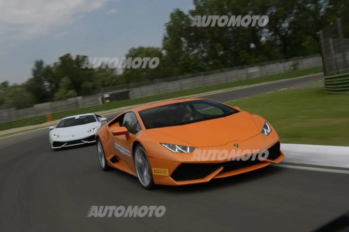 Accademia Lamborghini: a lezione di guida con Huracán e Aventador (12)