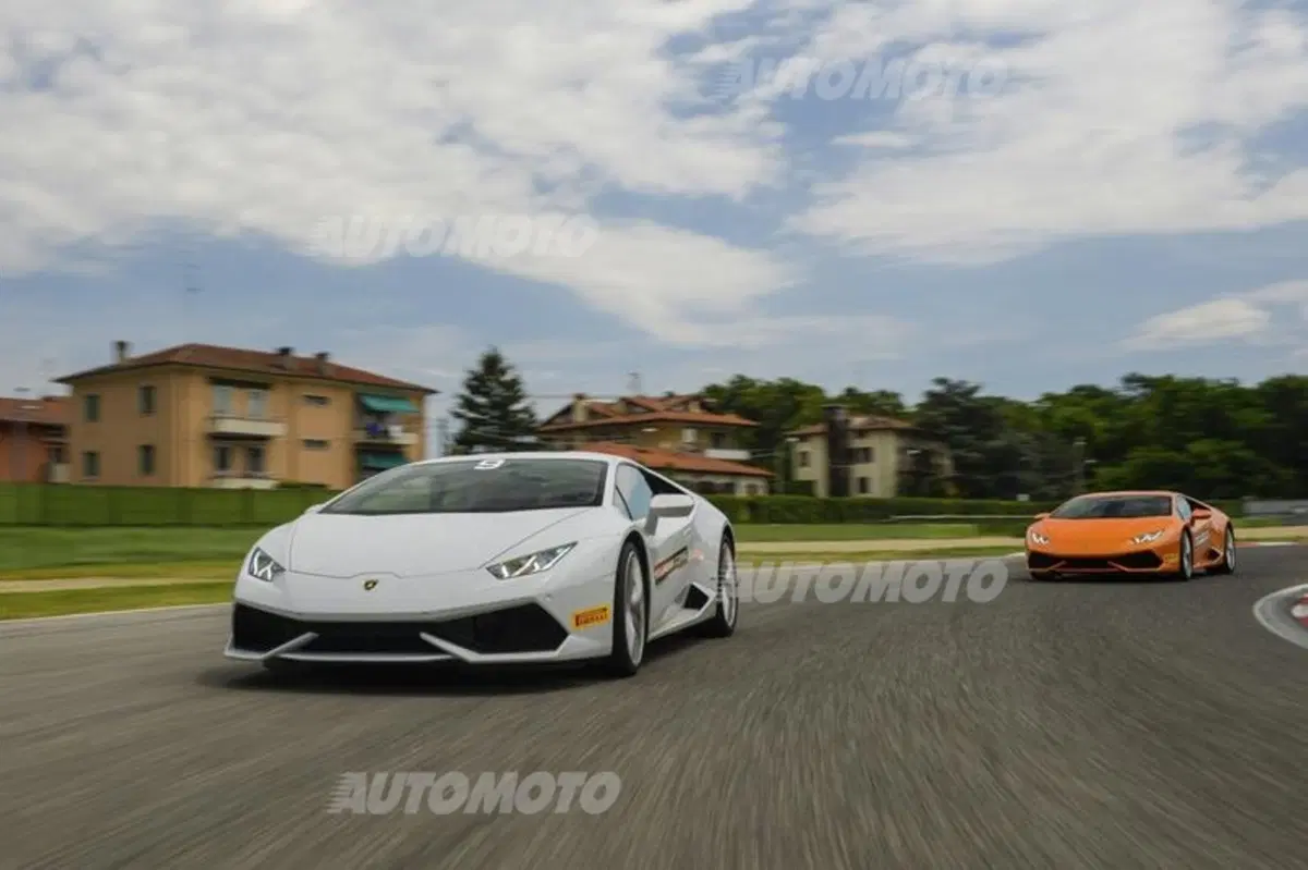 Accademia Lamborghini: a lezione di guida con Huracán e Aventador (19)