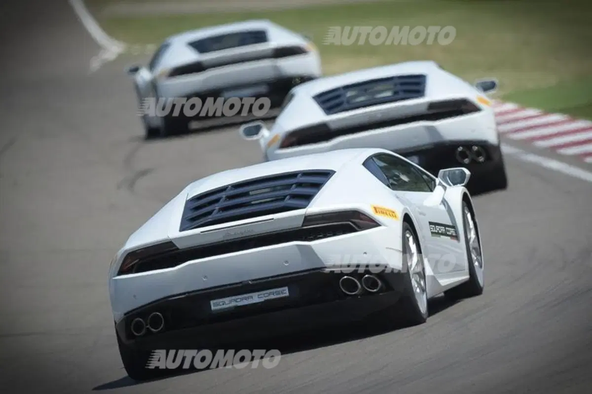 Accademia Lamborghini: a lezione di guida con Huracán e Aventador (27)
