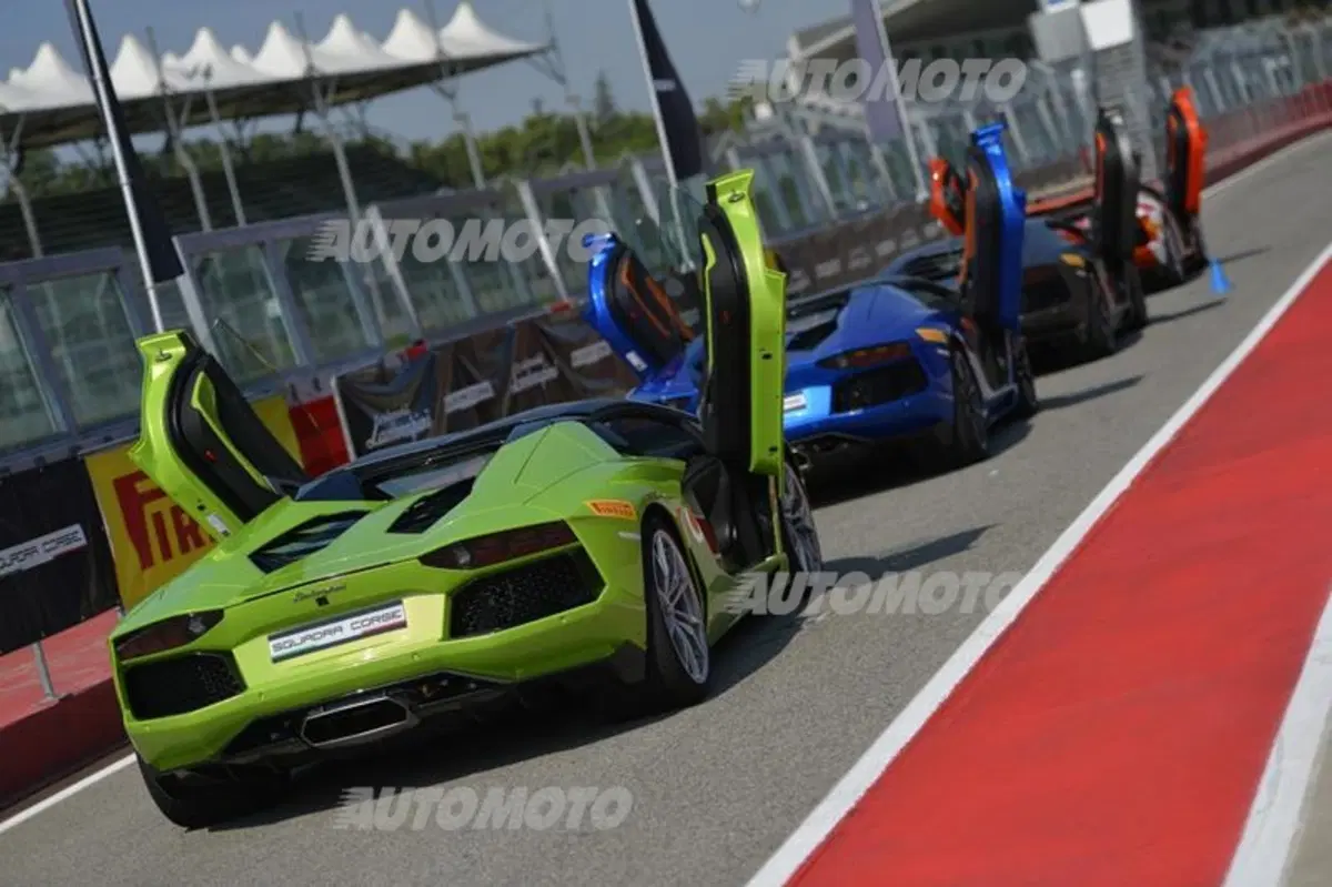 Accademia Lamborghini: a lezione di guida con Huracán e Aventador (60)