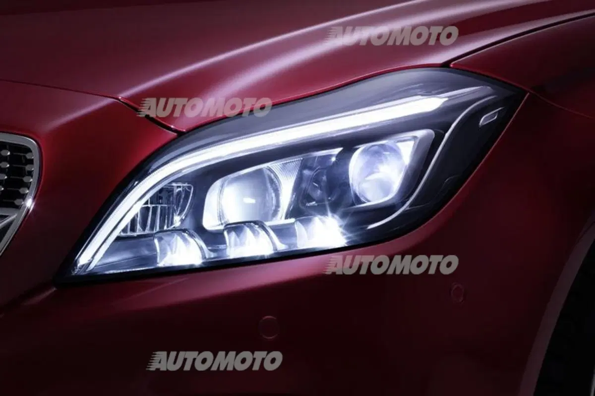 Mercedes-Benz CLS restyling: primi teaser ufficiali (2)
