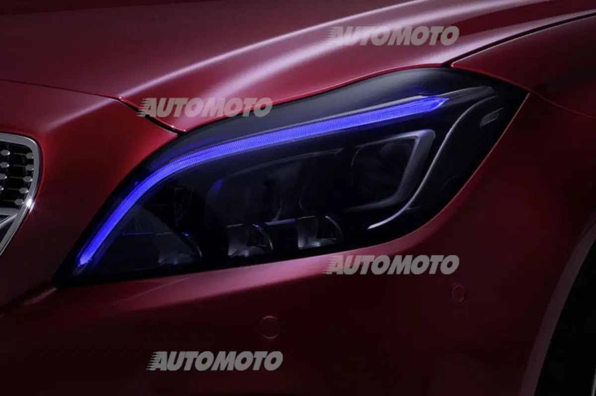 Mercedes-Benz CLS restyling: primi teaser ufficiali (3)