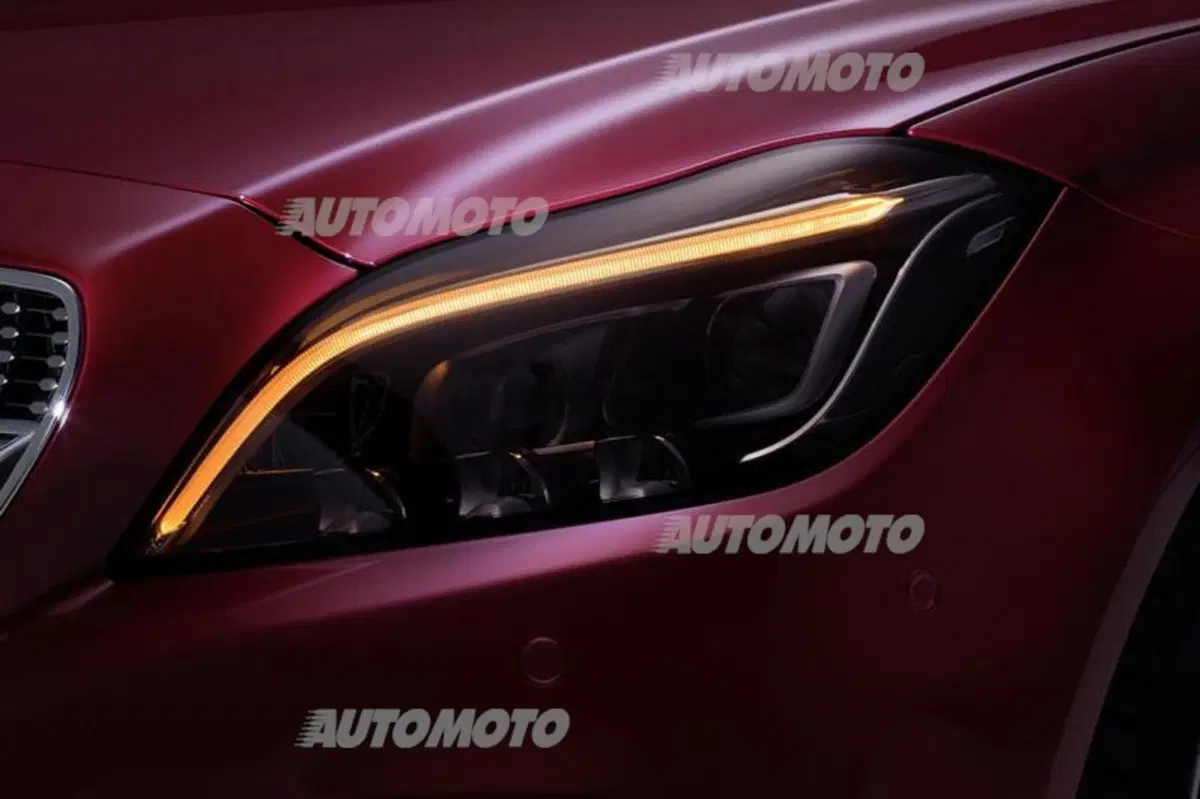 Mercedes-Benz CLS restyling: primi teaser ufficiali (4)