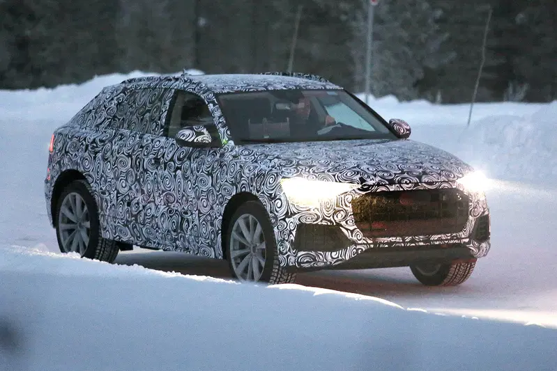 Audi Q8: spiati i test dell'anti BMW X6 e Mercedes GLE coup&eacute;