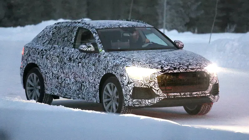 Audi Q8: spiati i test dell'anti BMW X6 e Mercedes GLE coup&eacute;