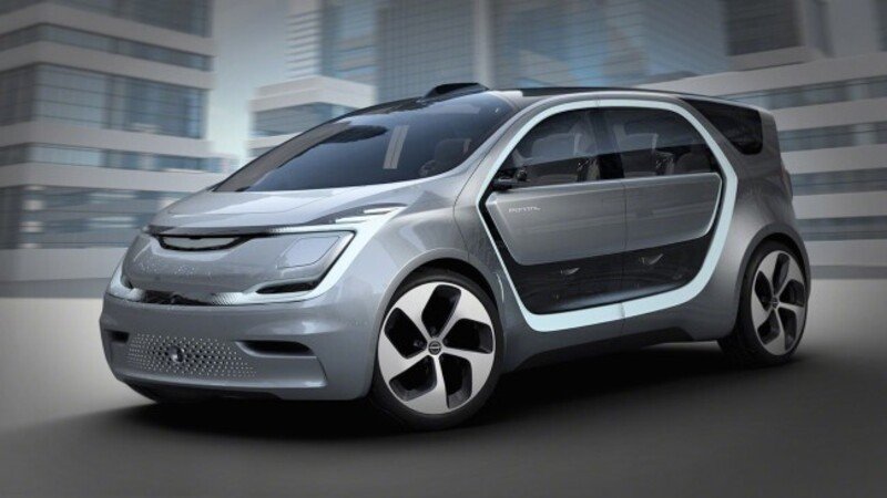 Chrysler Portal concept: l&#039;elettrica a guida autonoma di FCA al CES
