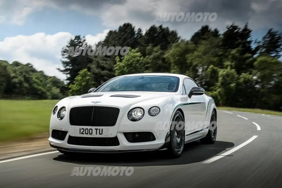 Bentley Continental GT3-R: meno peso, ancora più potenza