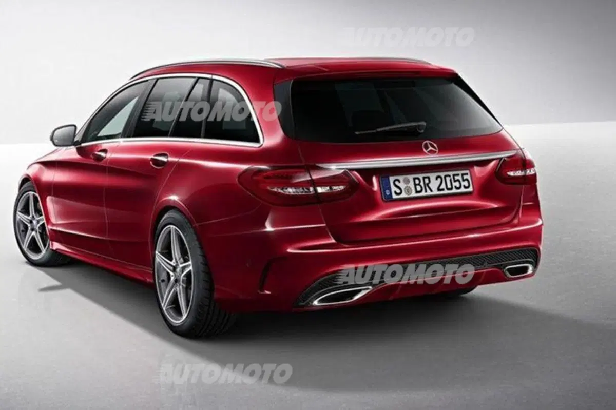 Mercedes-Benz Classe C Station Wagon: ecco il pacchetto stilistico AMG (3)