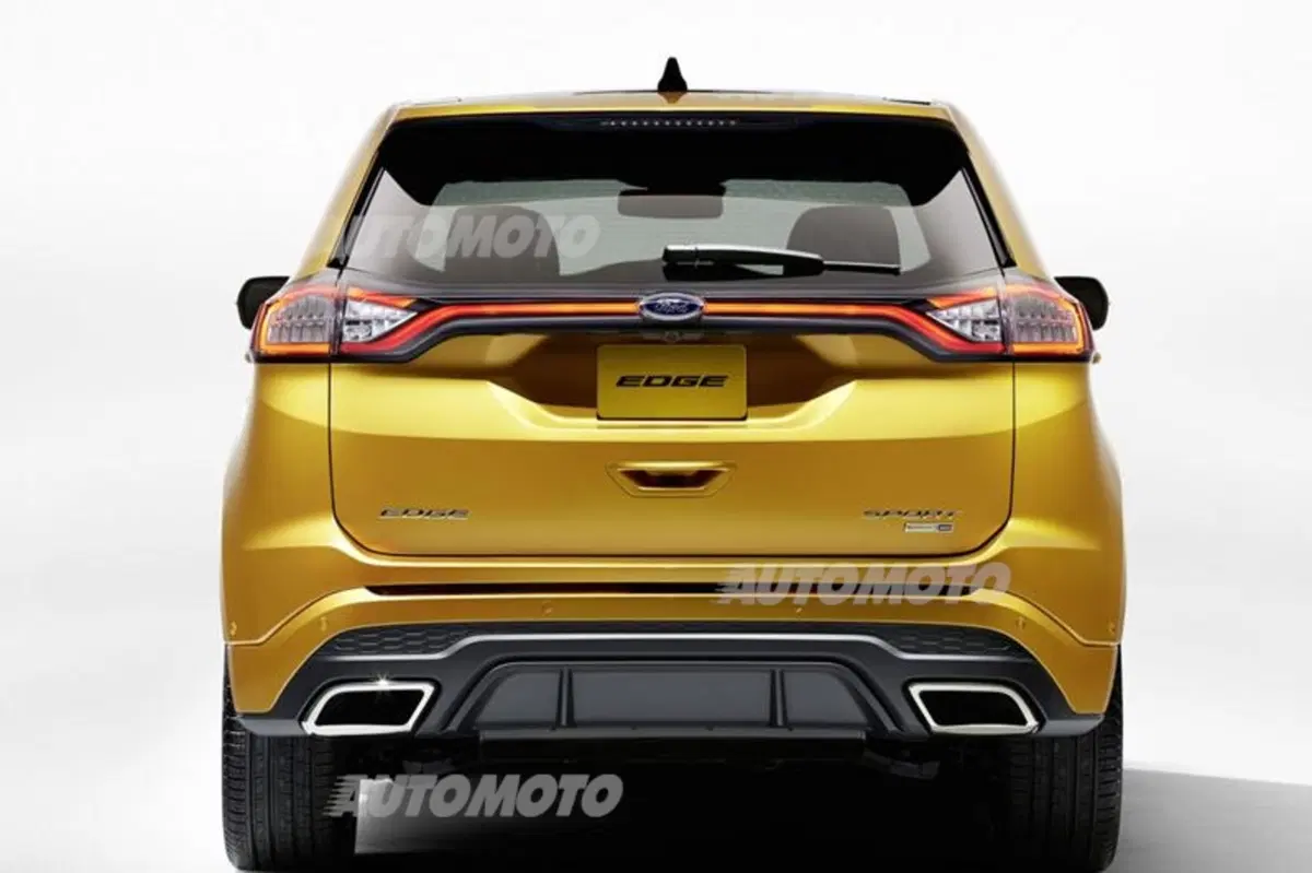 Ford Edge: svelato il nuovo SUV dell'Ovale Blu (4)