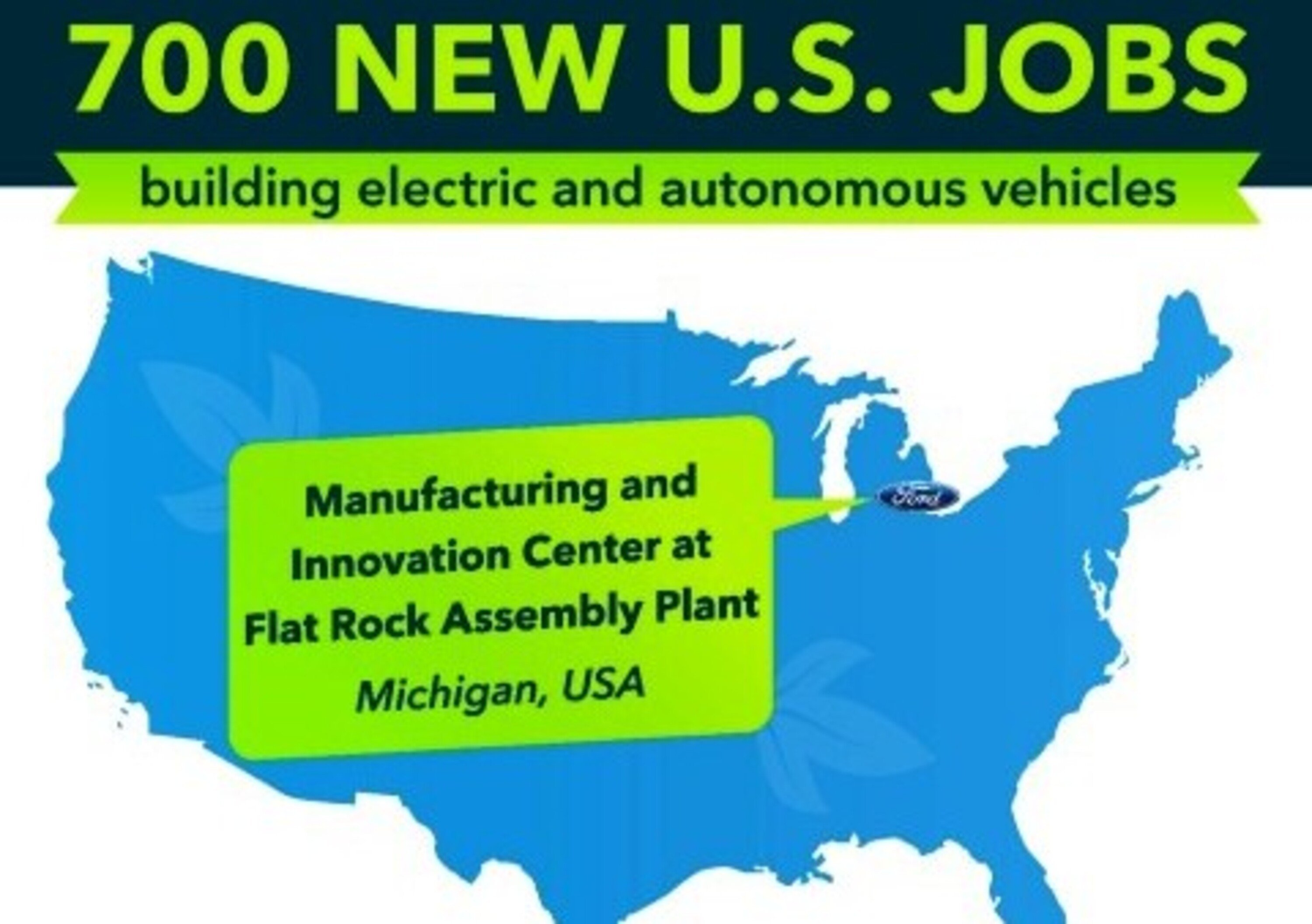 Investimenti Ford per la fabbrica in Michigan