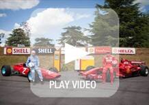 Goodwood: Surtees e Raikkonen sfilano con le Ferrari Campioni del Mondo