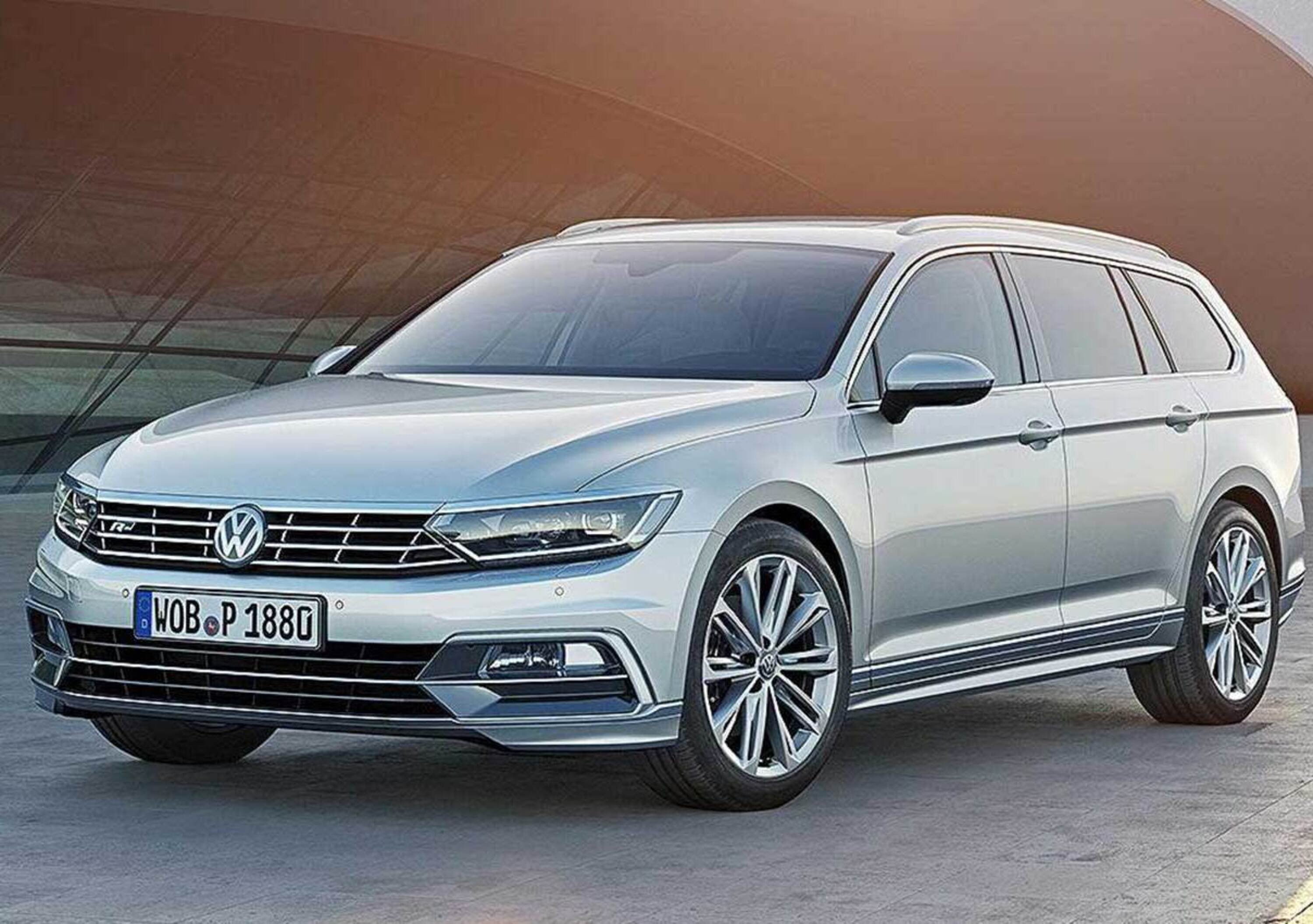 Nuova Volkswagen Passat: una rivoluzione. Tanti spigoli e tecnologia a pioggia