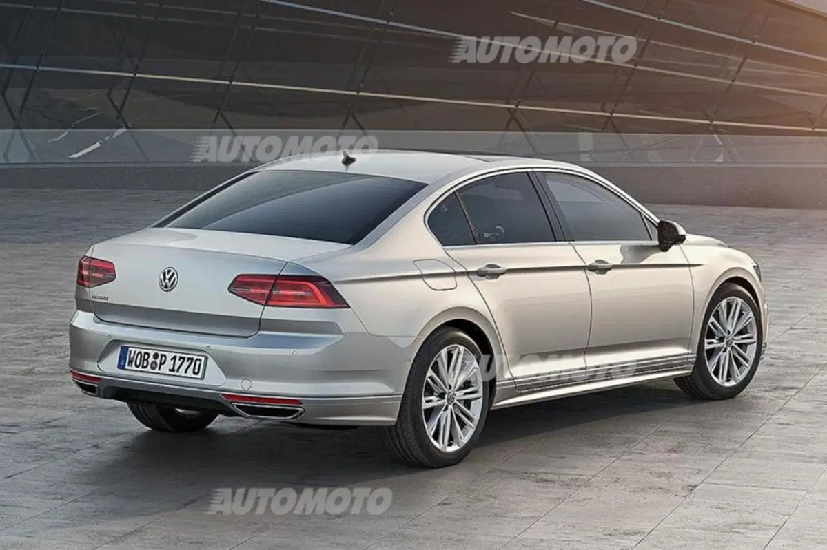 Nuova Volkswagen Passat: una rivoluzione. Tanti spigoli e tecnologia a pioggia (2)