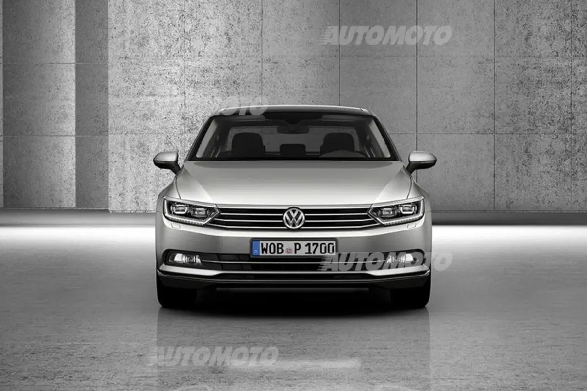 Nuova Volkswagen Passat: una rivoluzione. Tanti spigoli e tecnologia a pioggia (9)