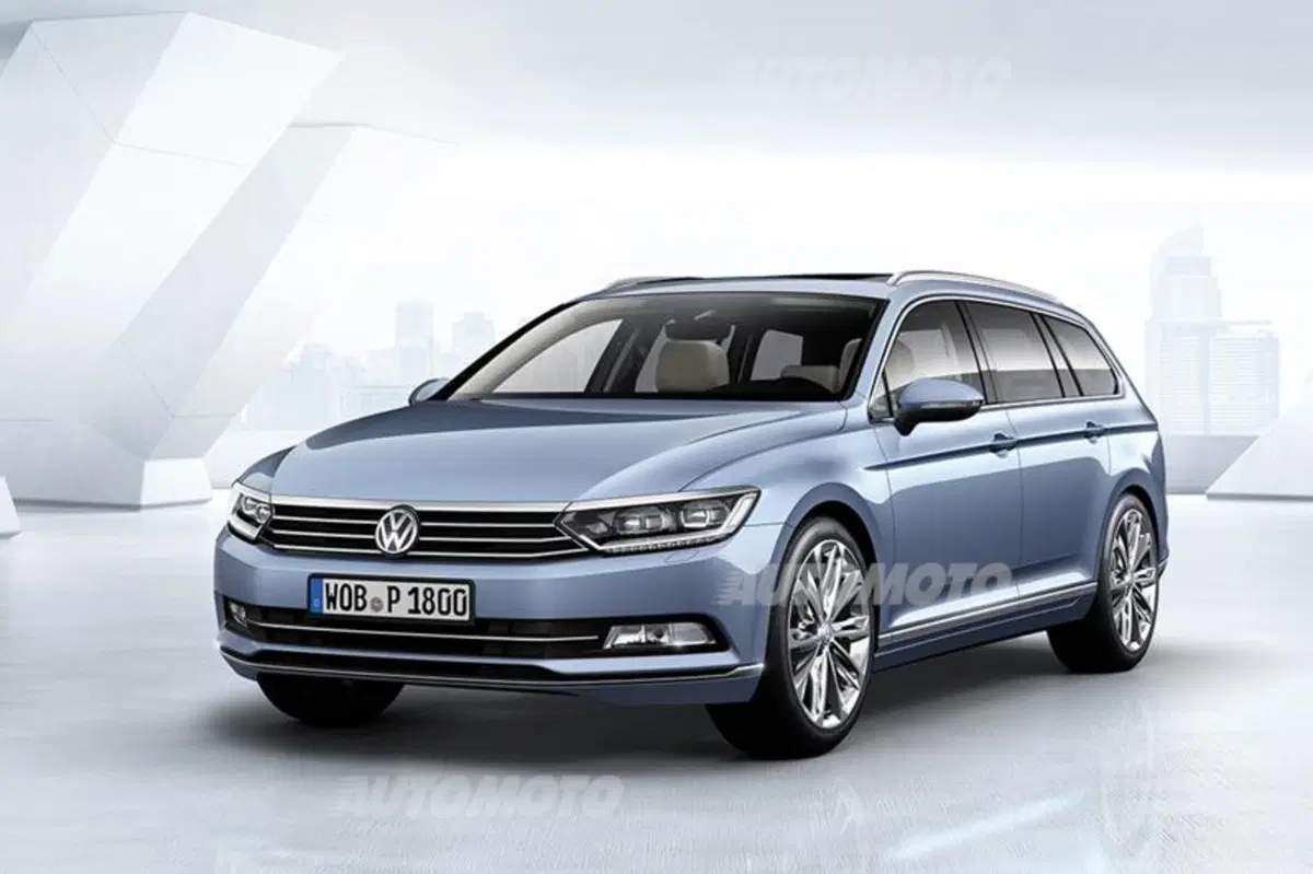 Nuova Volkswagen Passat: una rivoluzione. Tanti spigoli e tecnologia a pioggia (10)