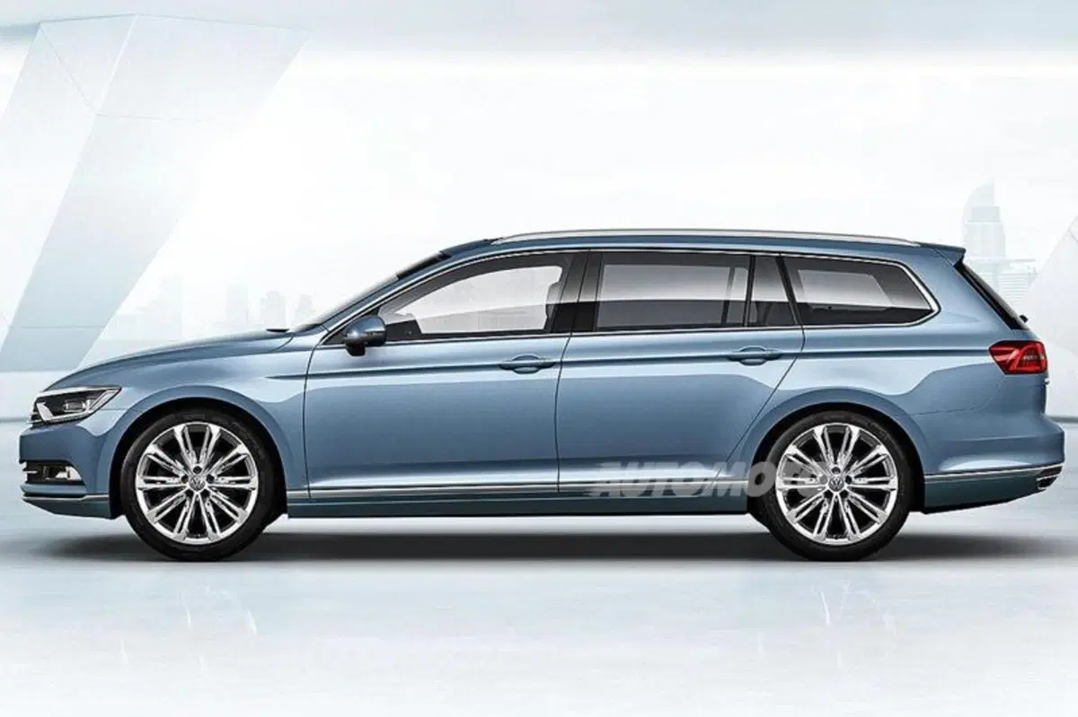 Nuova Volkswagen Passat: una rivoluzione. Tanti spigoli e tecnologia a pioggia (12)