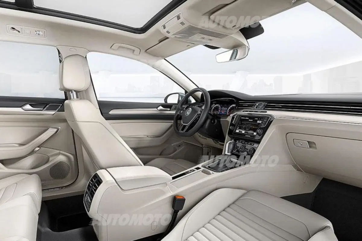 Nuova Volkswagen Passat: una rivoluzione. Tanti spigoli e tecnologia a pioggia (16)