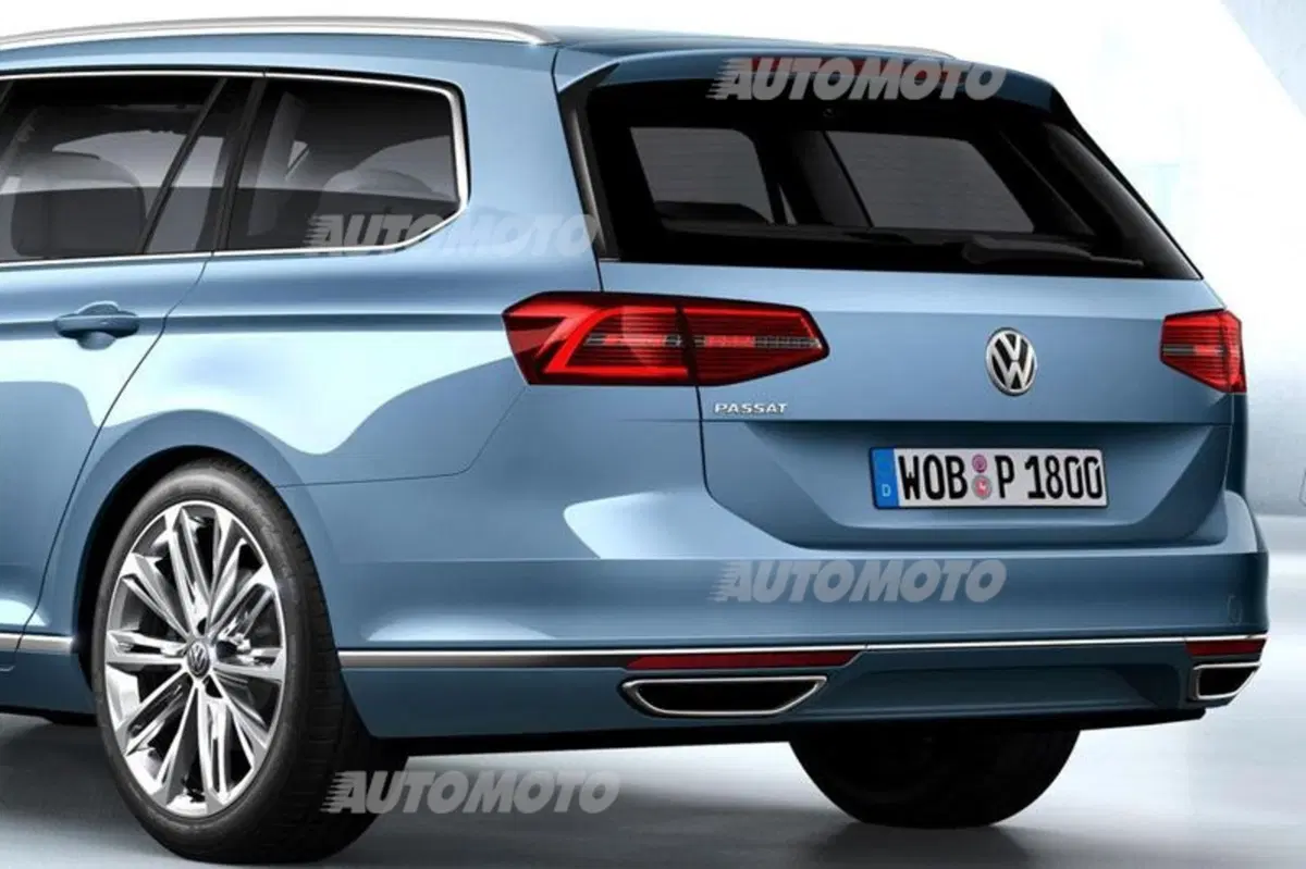 Nuova Volkswagen Passat: una rivoluzione. Tanti spigoli e tecnologia a pioggia (26)