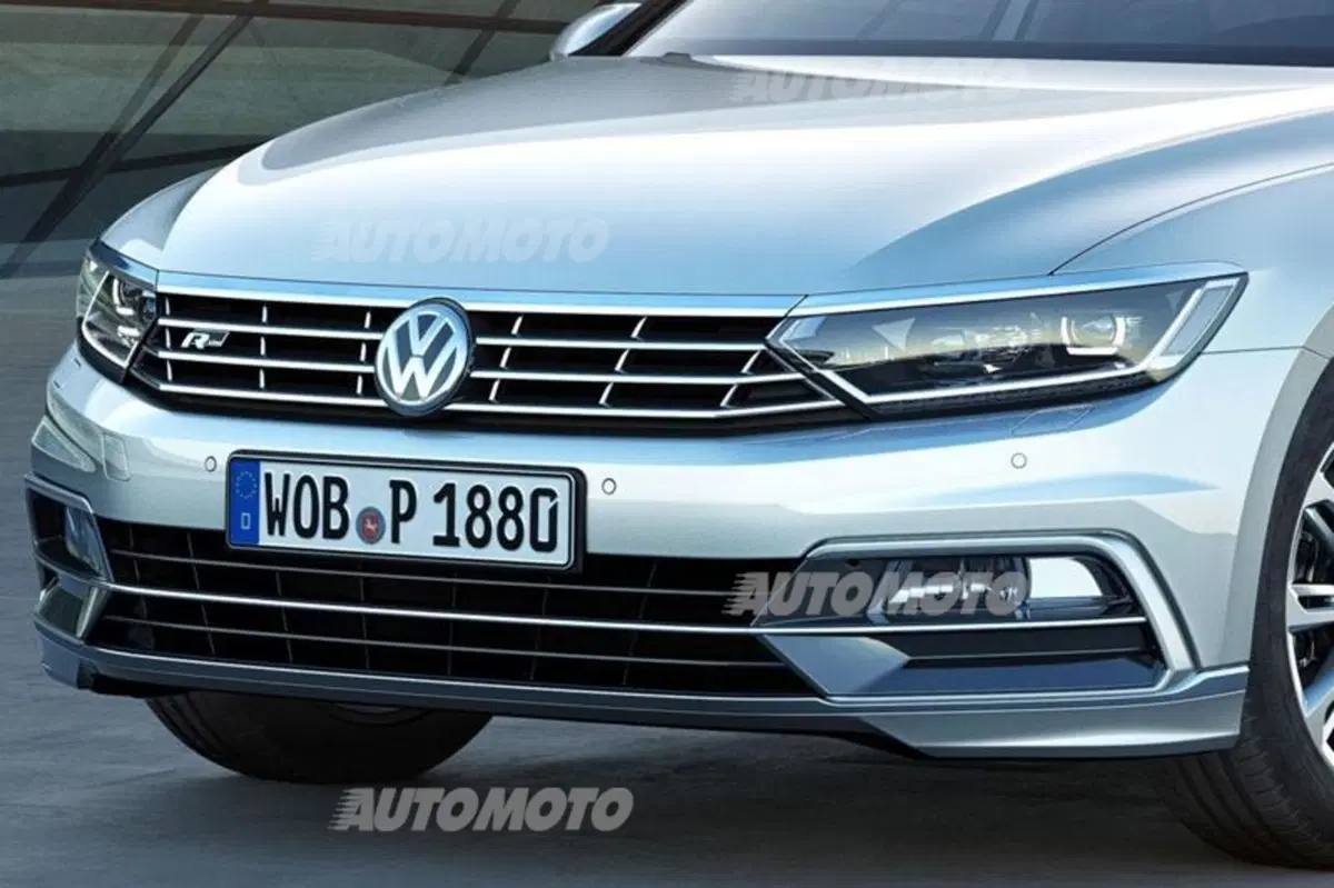 Nuova Volkswagen Passat: una rivoluzione. Tanti spigoli e tecnologia a pioggia (27)