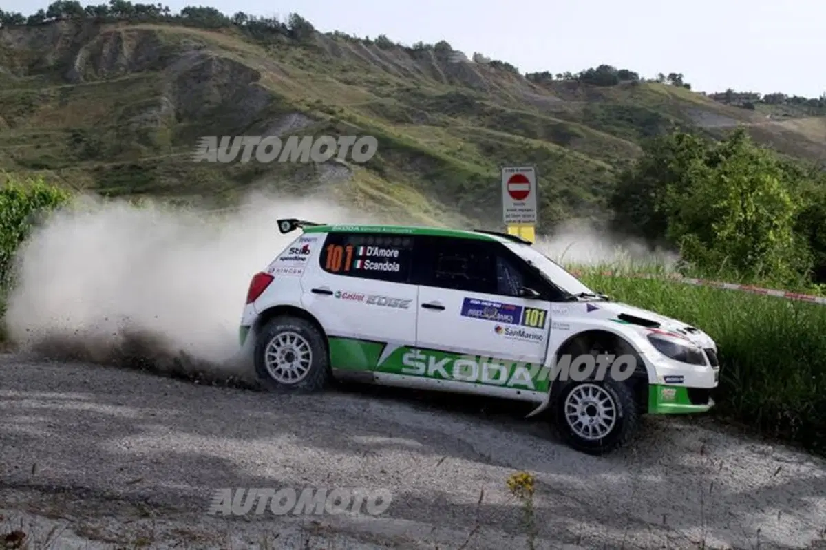 CIR 2014. San Marino Day 1. Scandola (Skoda Fabia) al comando (4)