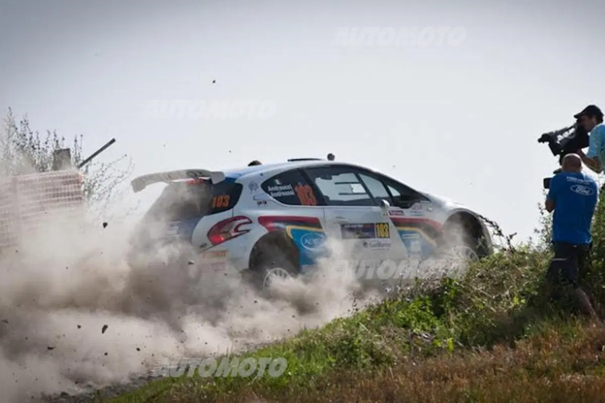 CIR 2014. San Marino Day 1. Scandola (Skoda Fabia) al comando (9)