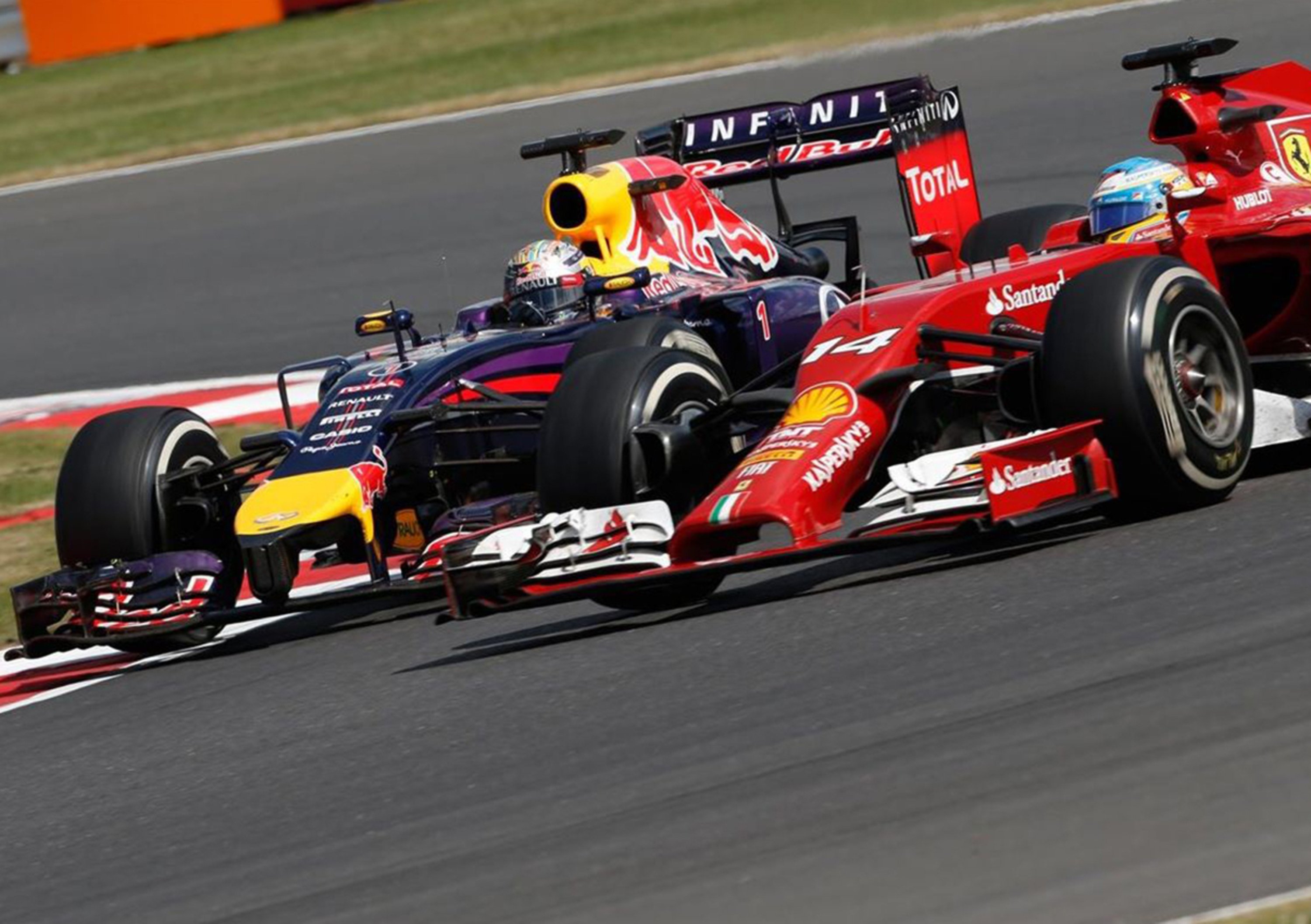 Formula 1 Silverstone 2014: Alonso Vs Vettel. Che duello!