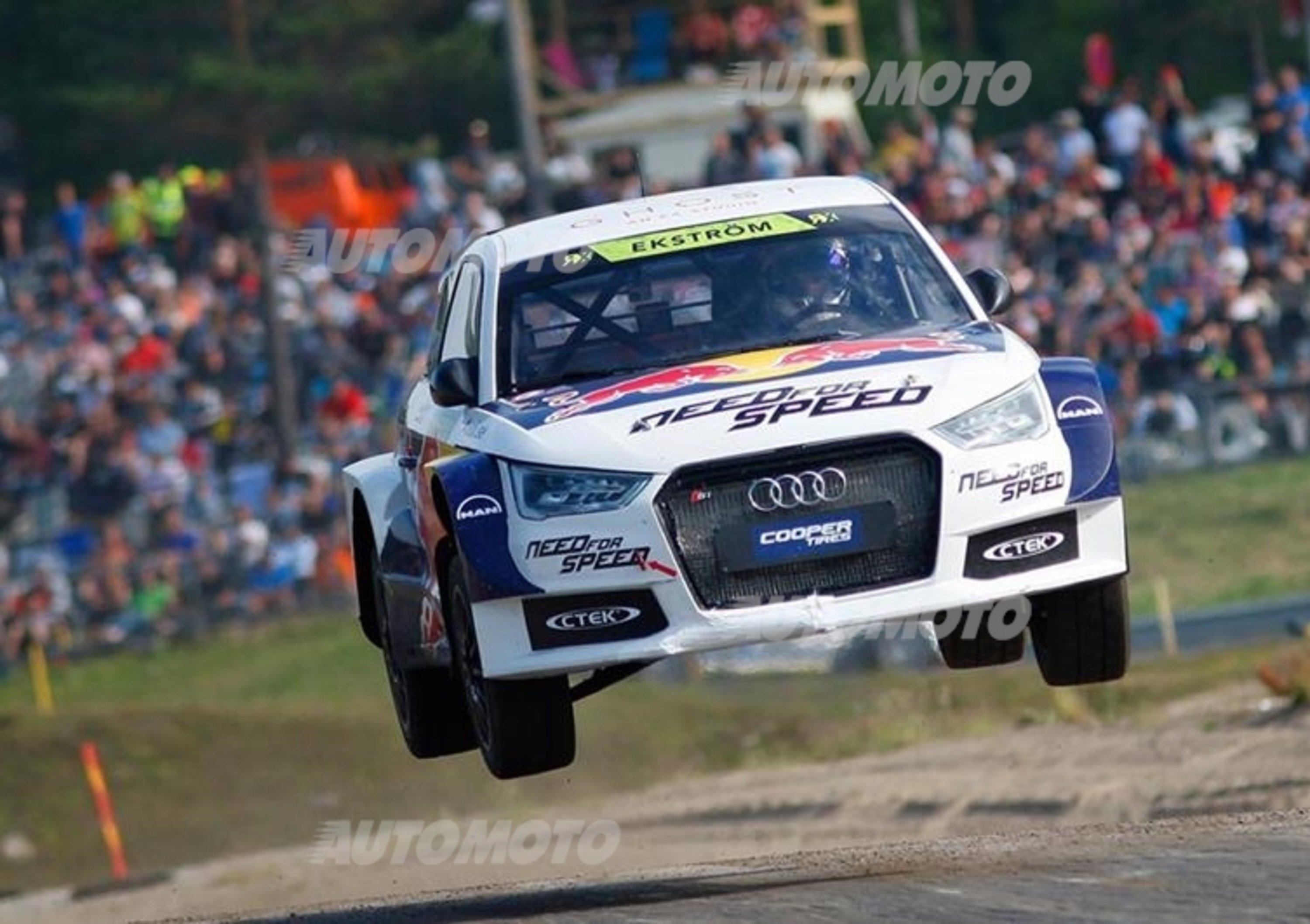 World RX. Il Rally Cross di Svezia a Mattias Ekstrom (Audi S1)