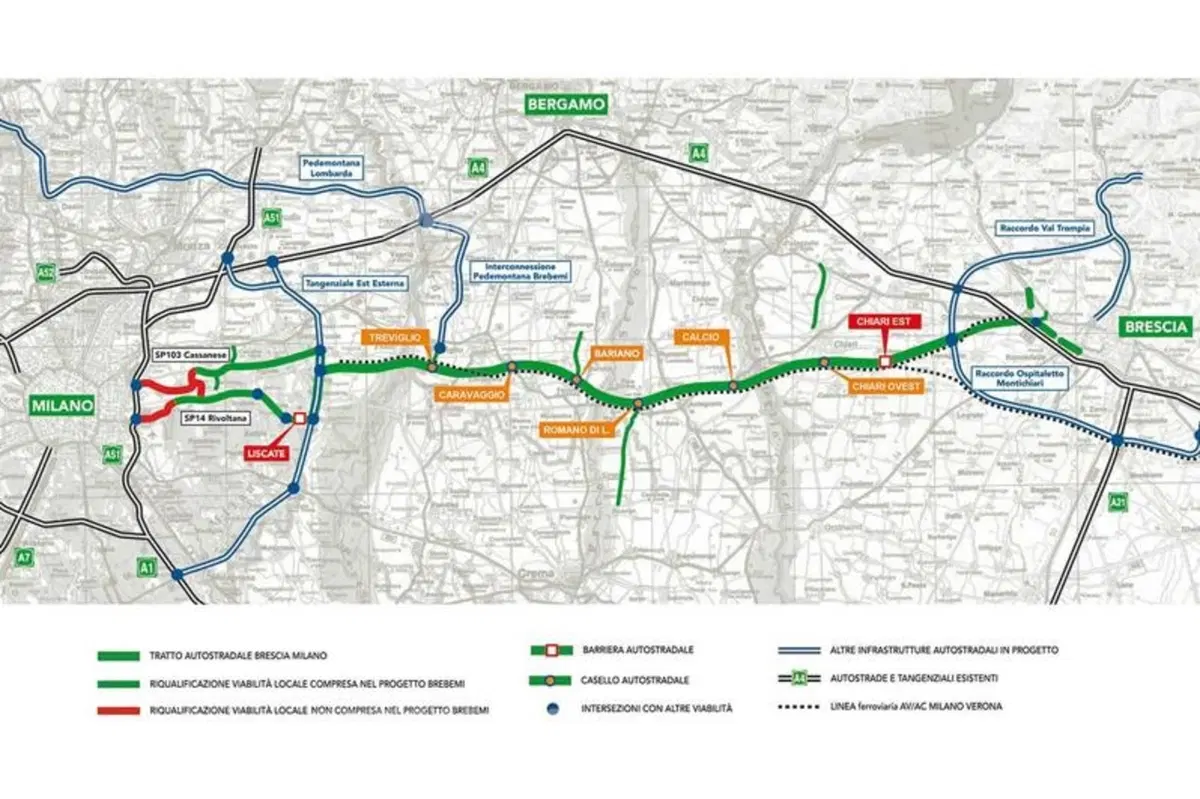 BreBeMi, la nuova autostrada da Milano a Brescia: tanta tecnologia, pedaggi salati