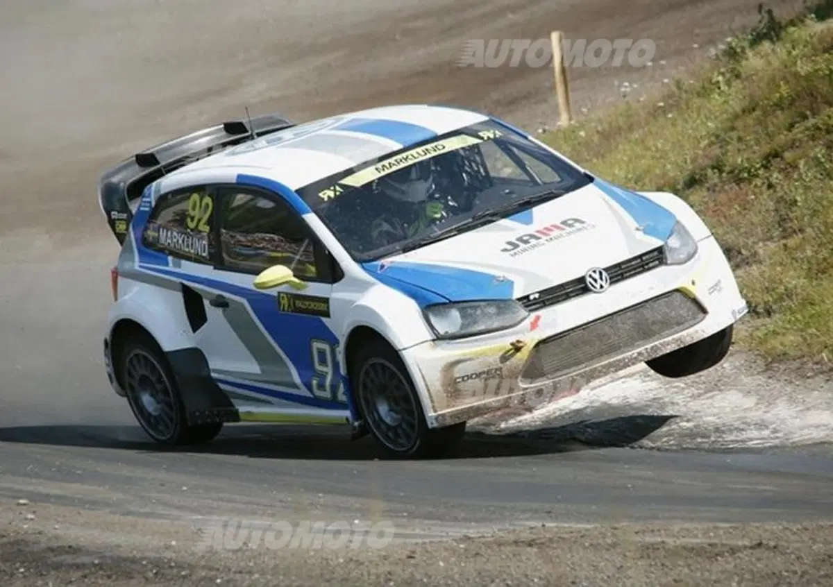 World RX. Thomas Eikkinen (VW Polo RX) &egrave; il vincitore del Rally Cross del Belgio