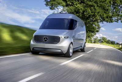 Mercedes Vision Van, la consegna si fa col drone