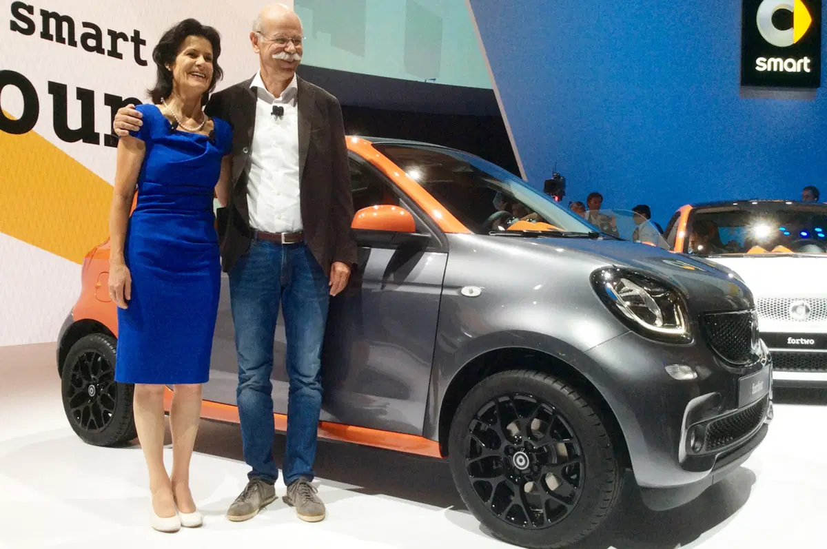 Zetsche: «Sostenibilità, urbanizzazione, tecnologia. smart aveva già previsto tutto»
