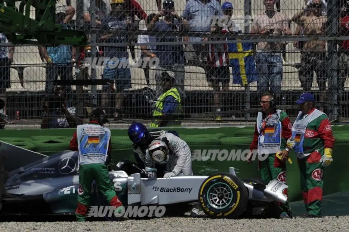 Formula 1 Germania 2014: Rosberg in pole. I veterani Raikkonen e Button eliminati in Q2 (9)