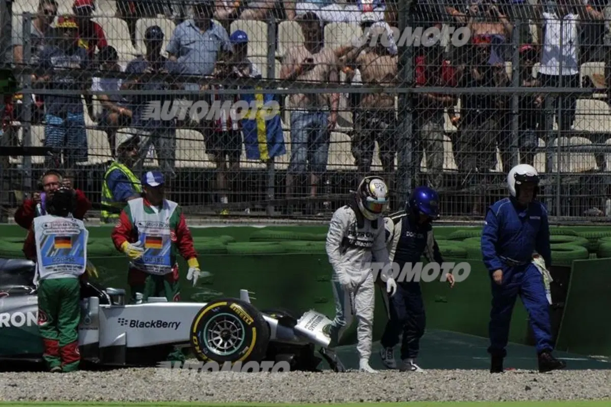 Formula 1 Germania 2014: Rosberg in pole. I veterani Raikkonen e Button eliminati in Q2 (10)
