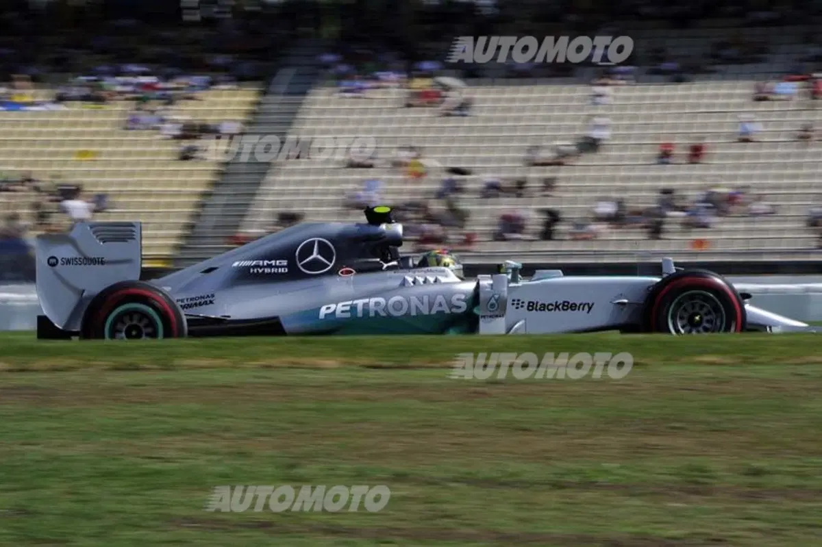 Formula 1 Germania 2014: Rosberg in pole. I veterani Raikkonen e Button eliminati in Q2 (13)