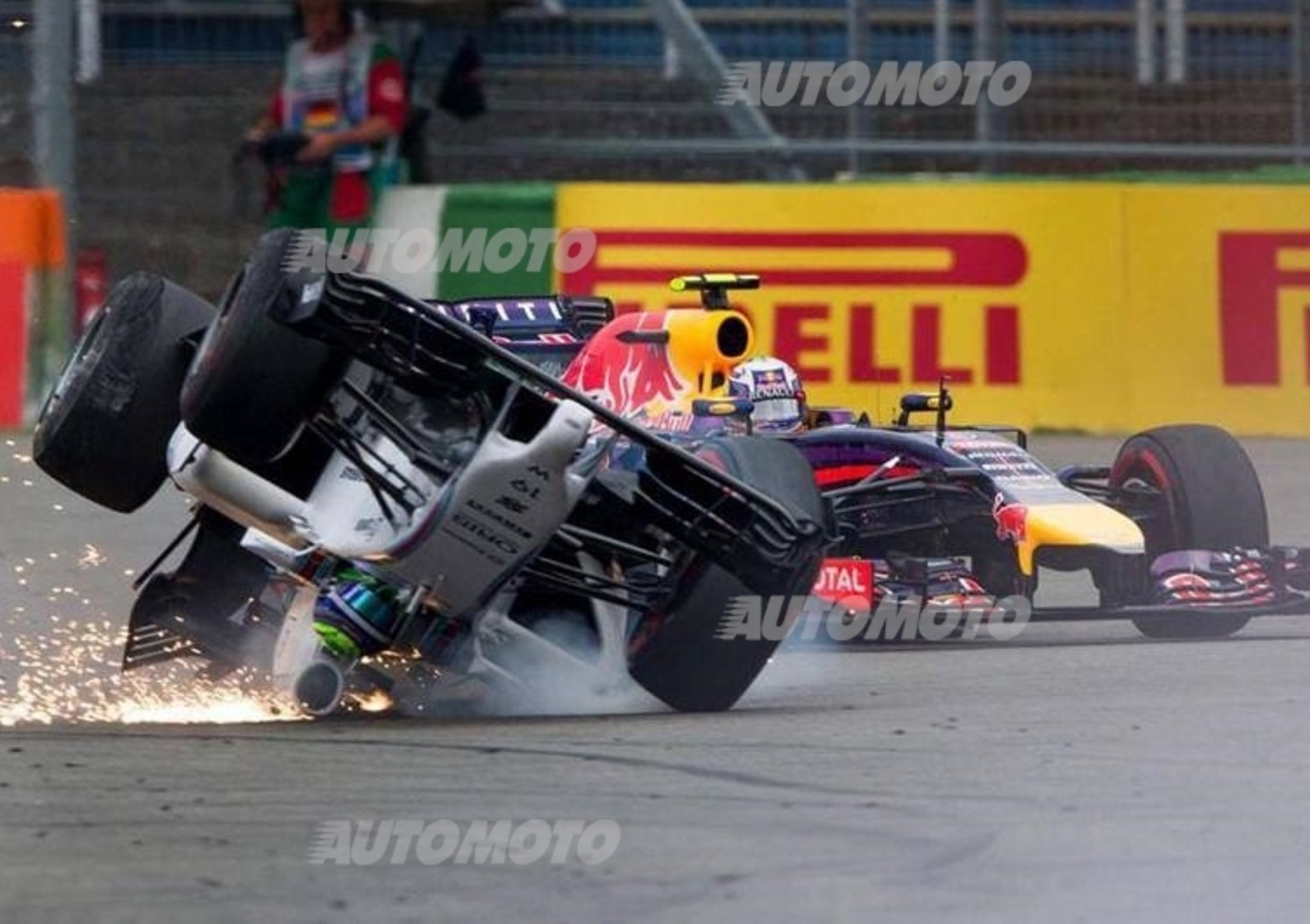 Formula 1 Germania 2014: qualcuno aiuti Felipe Massa, perseguitato dal malocchio