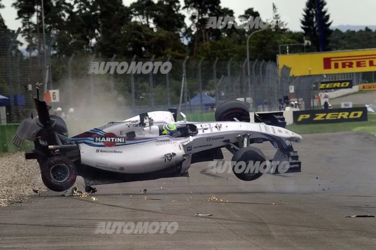 Formula 1 Germania 2014: qualcuno aiuti Felipe Massa, perseguitato dal malocchio (13)